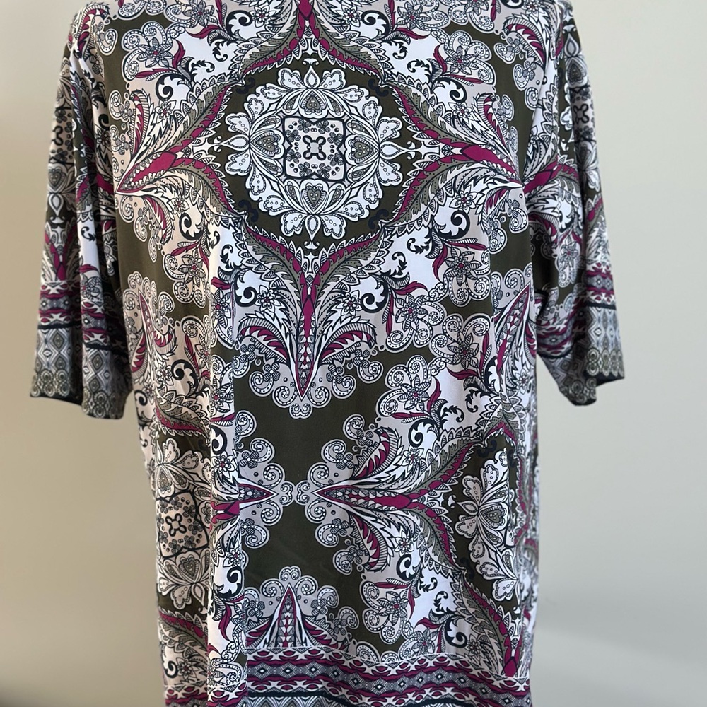 Charter Club Paisley Blouse